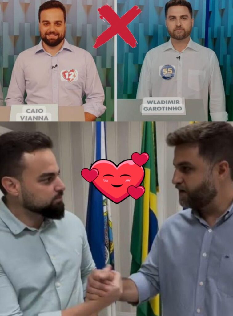 O “namoro” de Wladimir Garotinho e Caio Viana